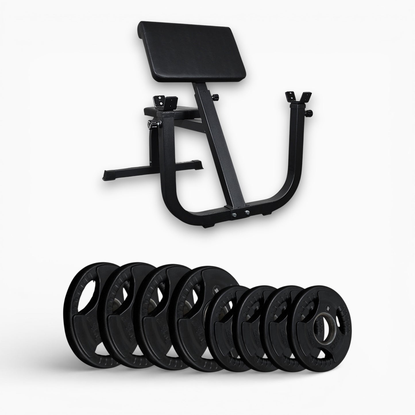 Adjustable Preacher Curl Bench