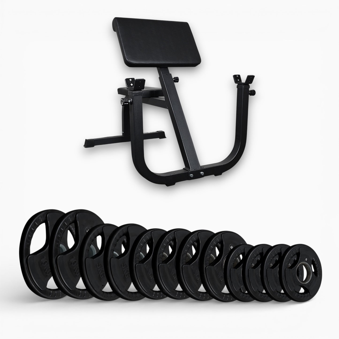 Adjustable Preacher Curl Bench