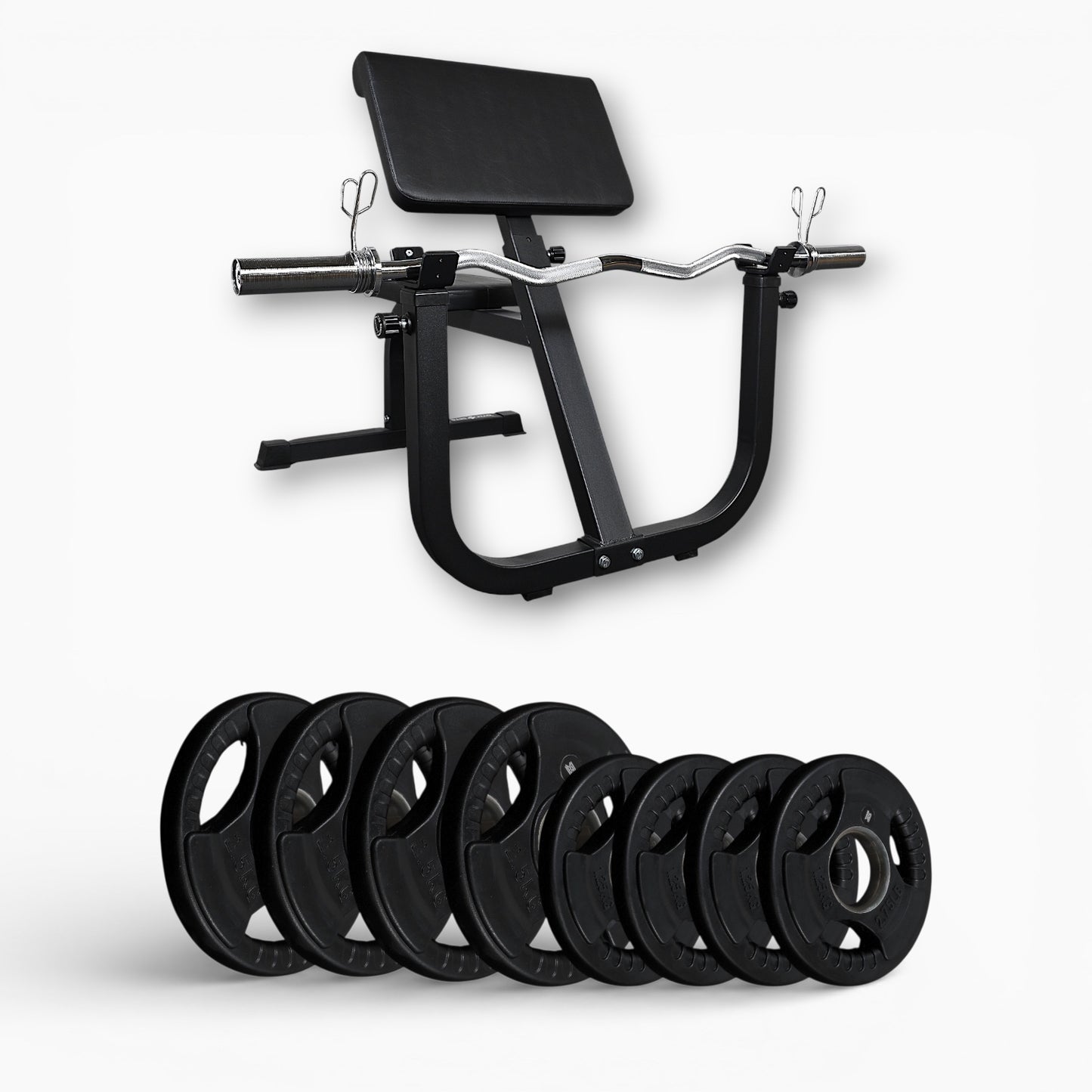 Adjustable Preacher Curl Bench