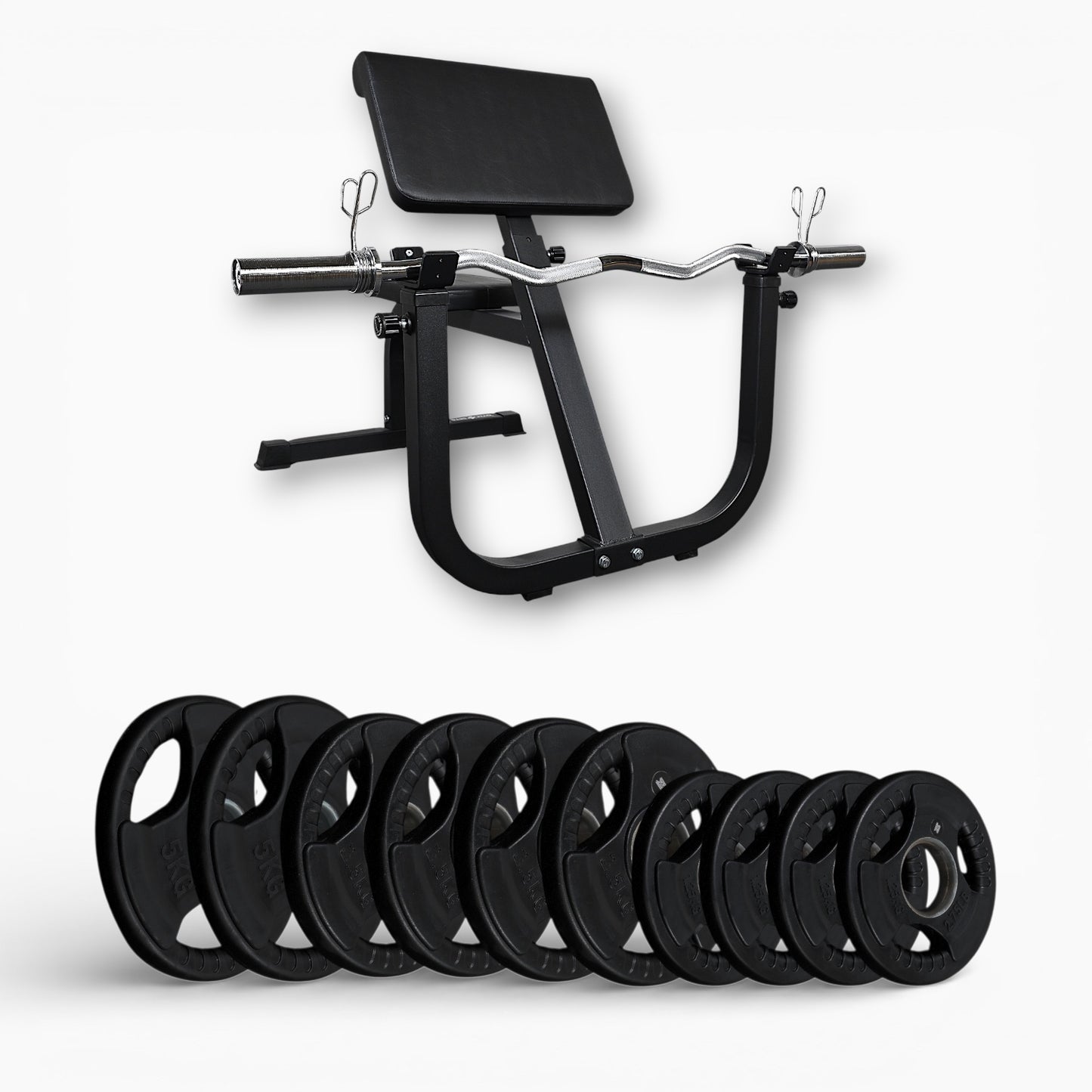 Adjustable Preacher Curl Bench