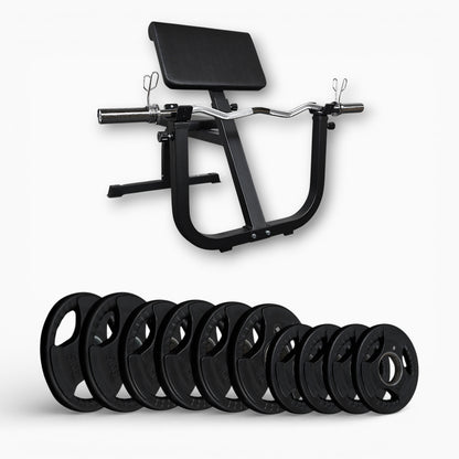 Adjustable Preacher Curl Bench