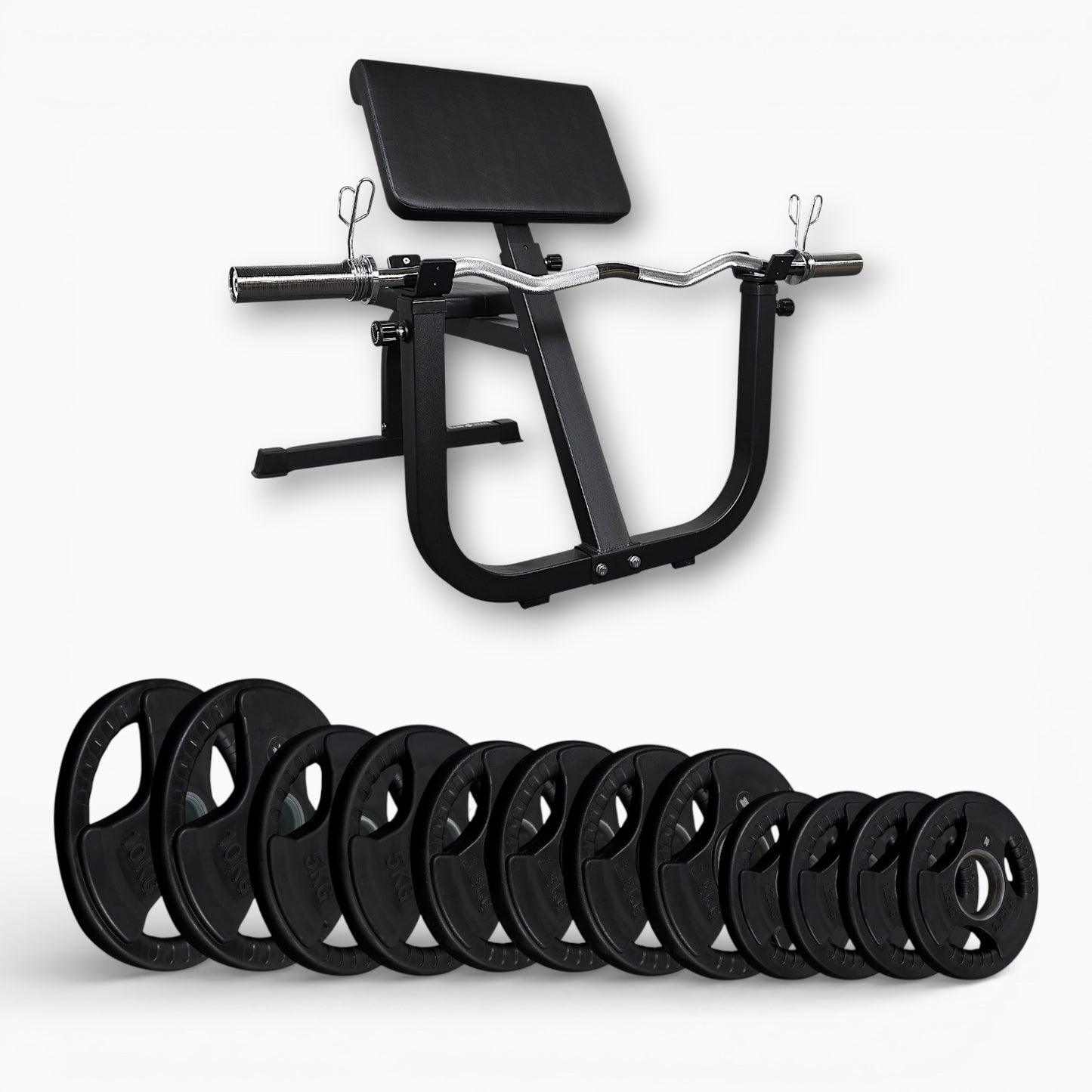 Adjustable Preacher Curl Bench