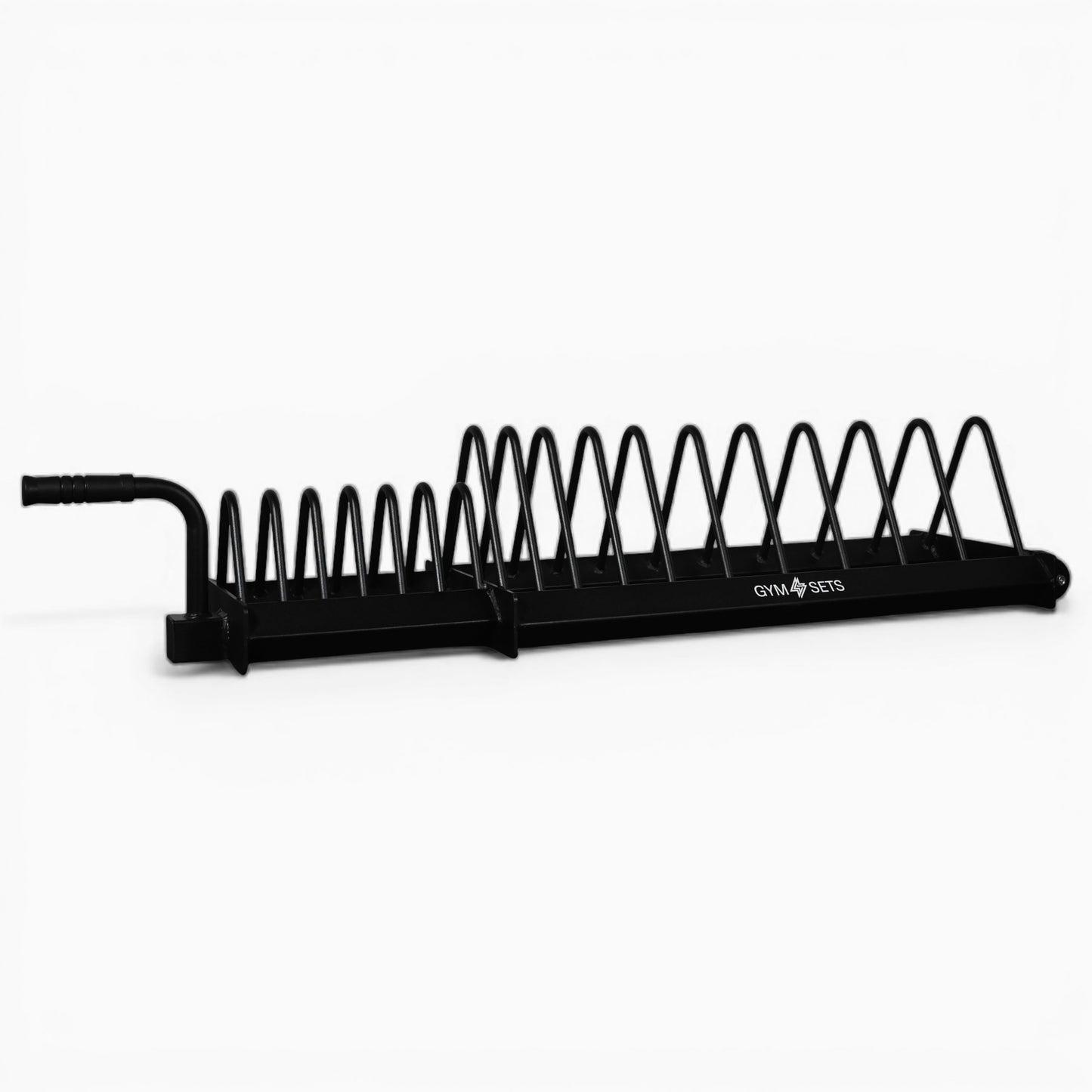 GymSets Extended Weight Plate Storage Rack
