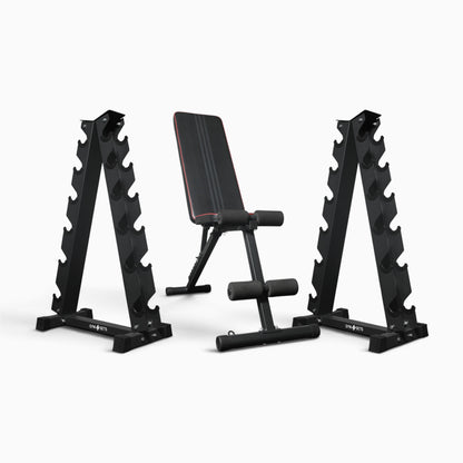 5 & 6 Tier Hex Dumbbell Tree Rack