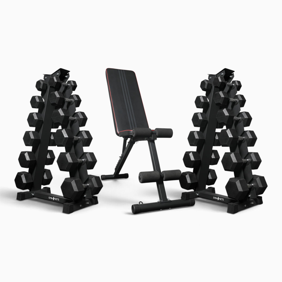 5 & 6 Tier Hex Dumbbell Tree Rack