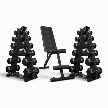 5 & 6 Tier Hex Dumbbell Tree Rack