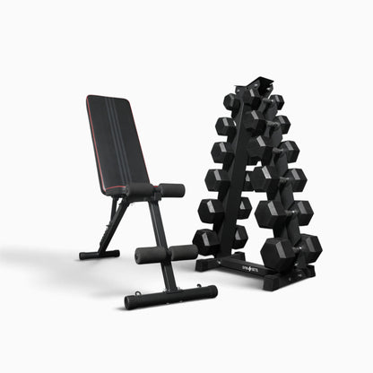 5 & 6 Tier Hex Dumbbell Tree Rack