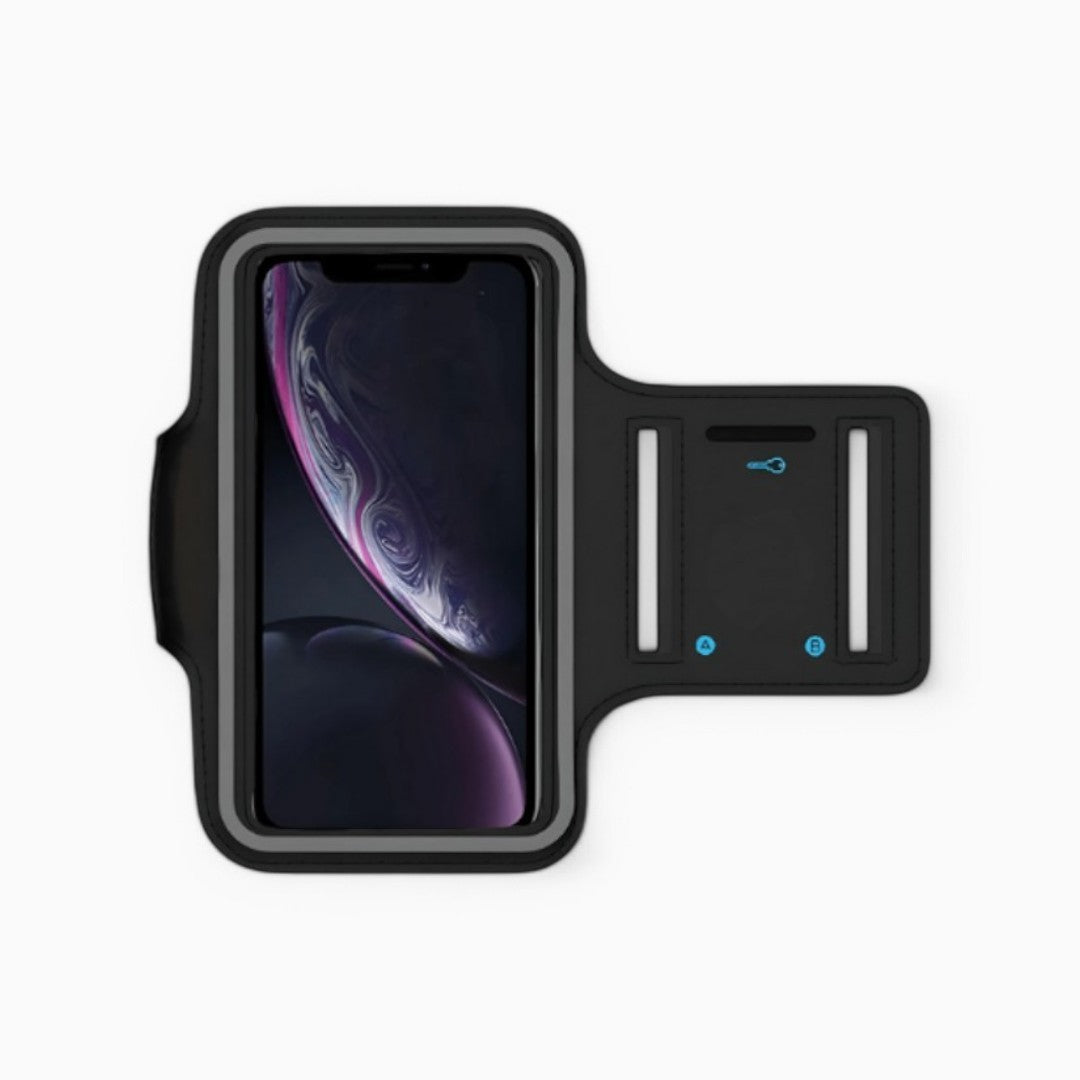 Running & Gym Armband Phone Holder – Sweatproof Adjustable Band