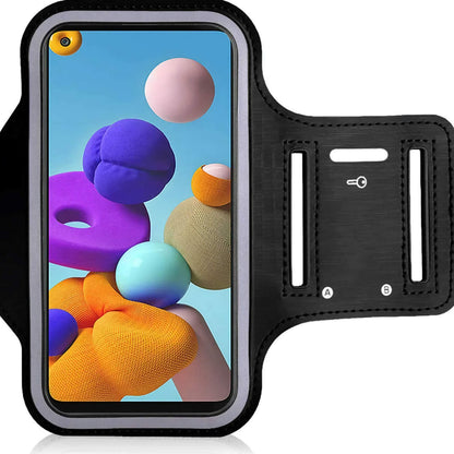 Running & Gym Armband Phone Holder – Sweatproof Adjustable Band 