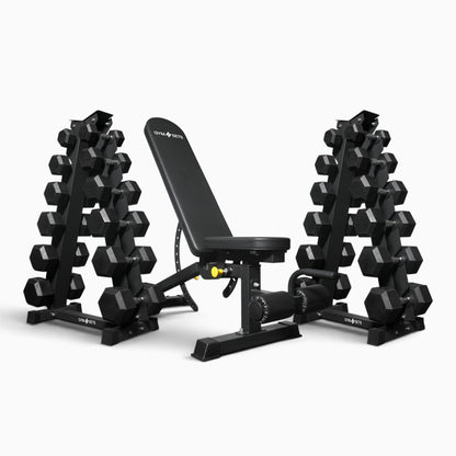 5 & 6 Tier Hex Dumbbell Tree Rack