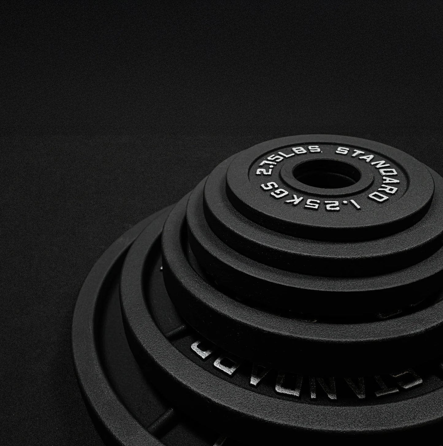 Cast Iron Plate & Hex Dumbbell Package