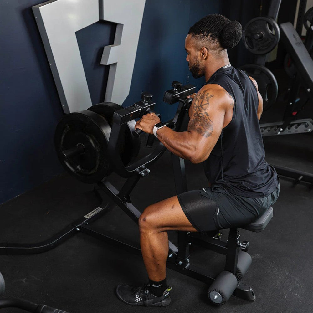 Seated Row Machine, Commercial & Home Gym Equipment For Back Muscles