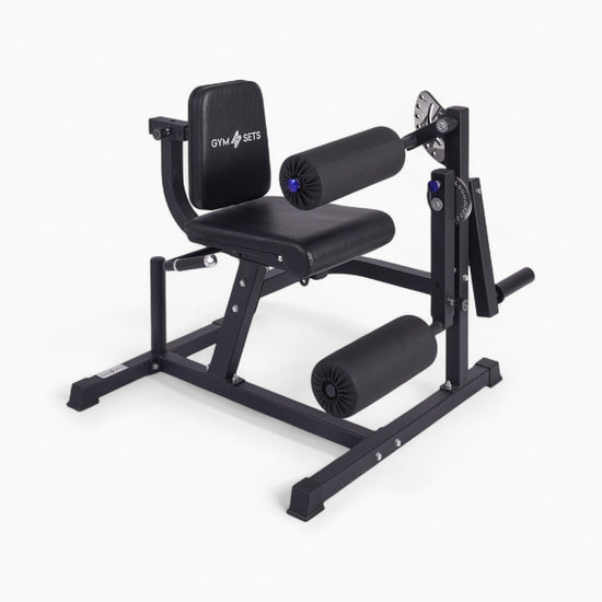 Semi-Commercial Leg Extension & Hamstring Curl Machine Plate Loaded ...
