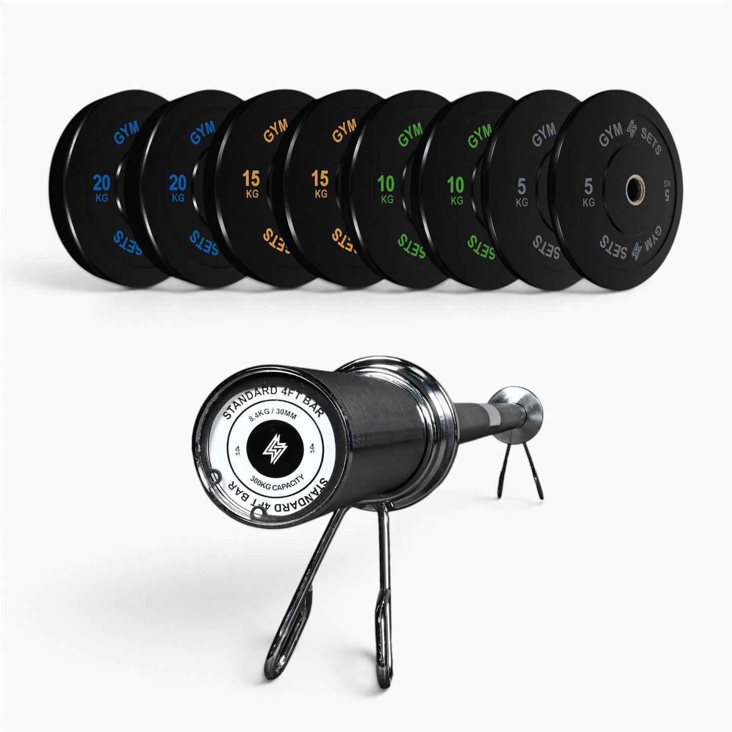 Olympic Coloured Bumper Weight Plates