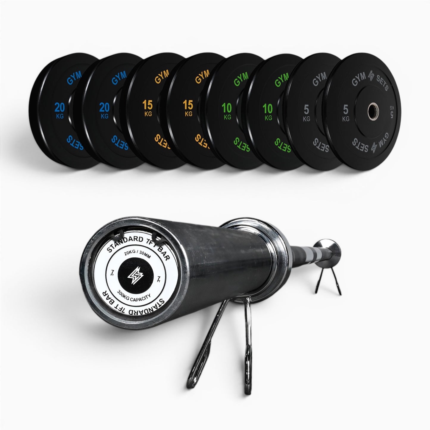 Olympic Coloured Bumper Weight Plates