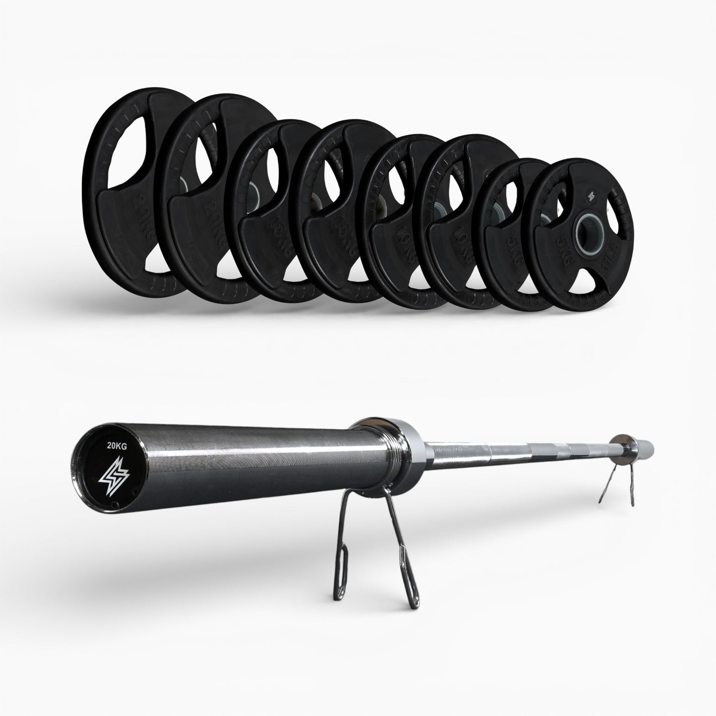 Tri-Grip Olympic Weight Plates