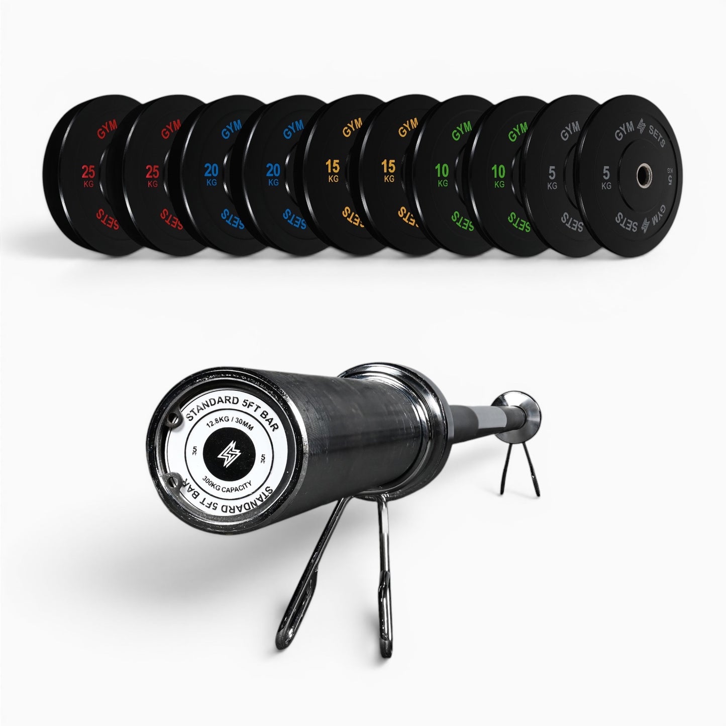 Olympic Coloured Bumper Weight Plates