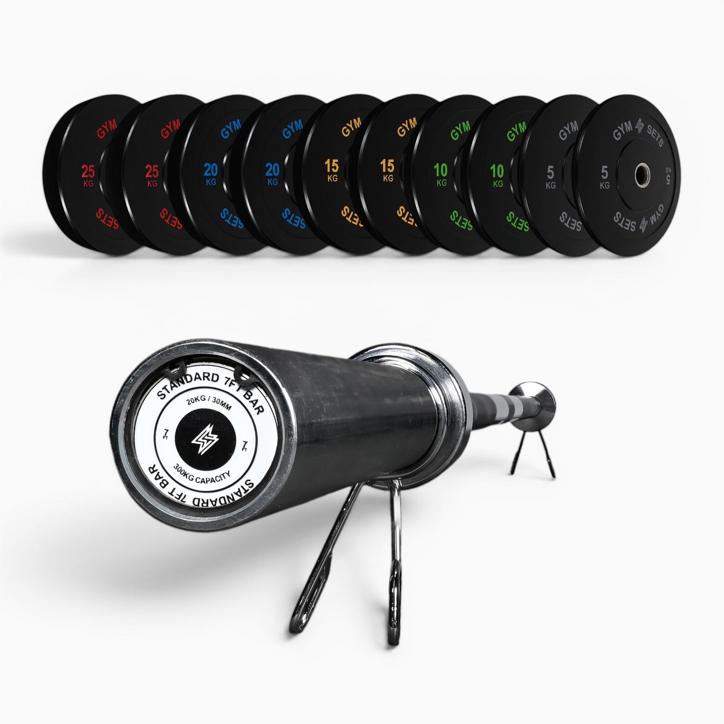 Olympic Coloured Bumper Weight Plates