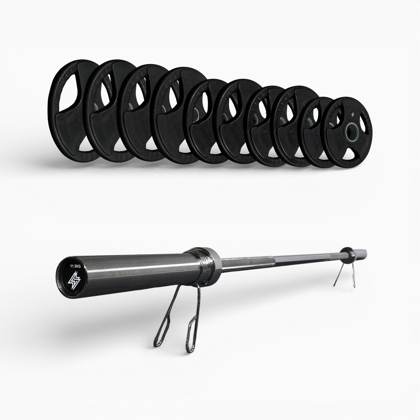 Tri-Grip Olympic Weight Plates