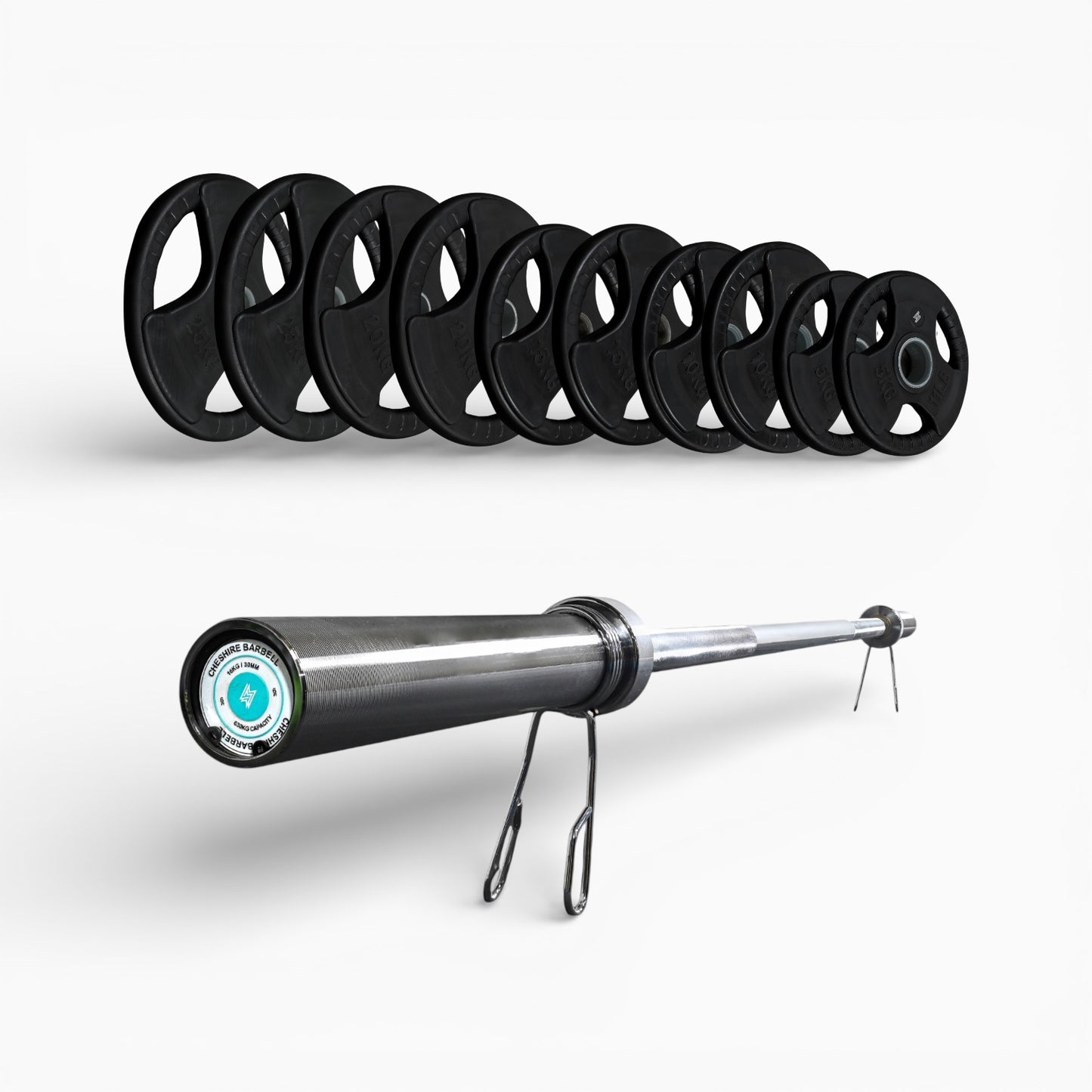 Tri-Grip Olympic Weight Plates