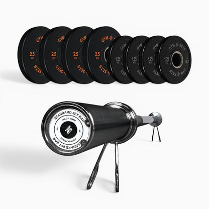 Olympic Coloured Bumper Weight Plates