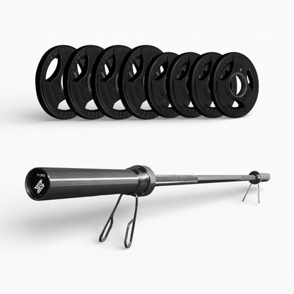 Tri-Grip Olympic Weight Plates