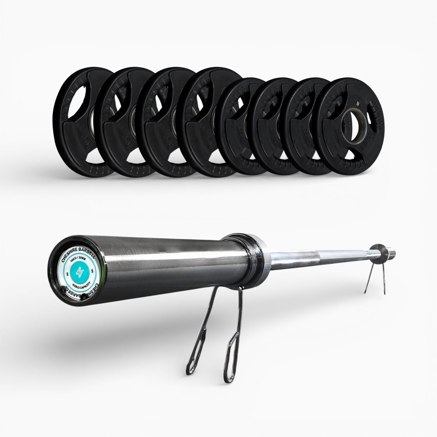 Tri-Grip Olympic Weight Plates