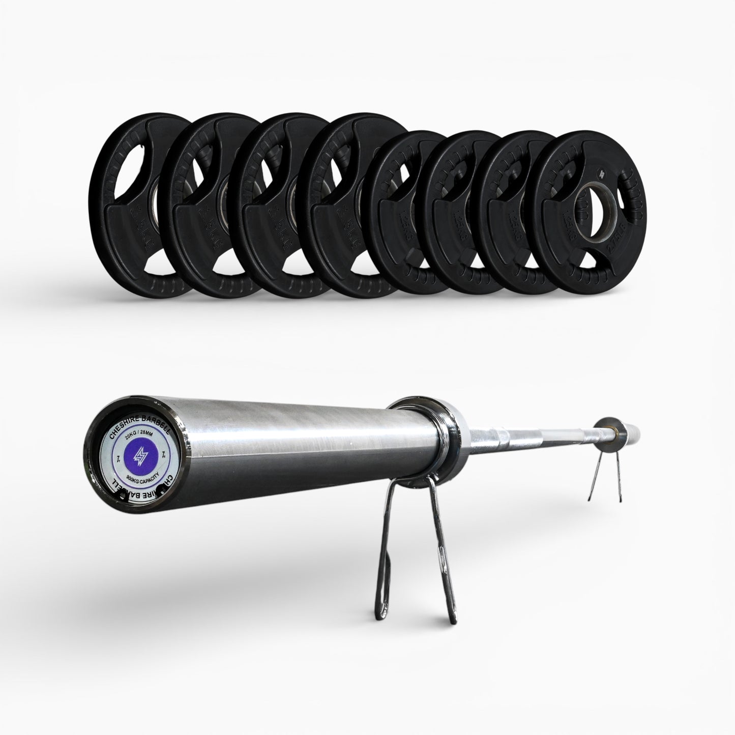 Tri-Grip Olympic Weight Plates