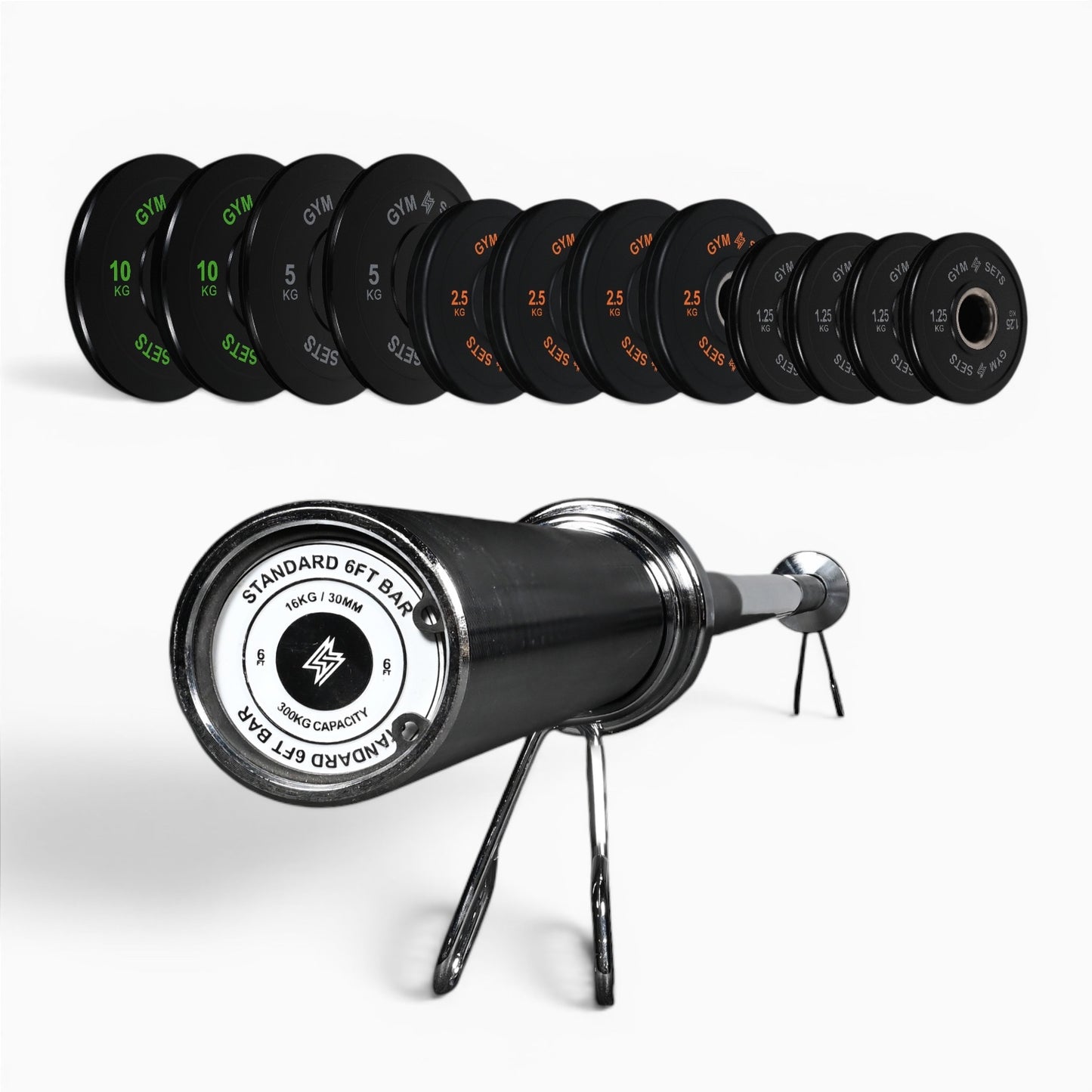 Olympic Coloured Bumper Weight Plates