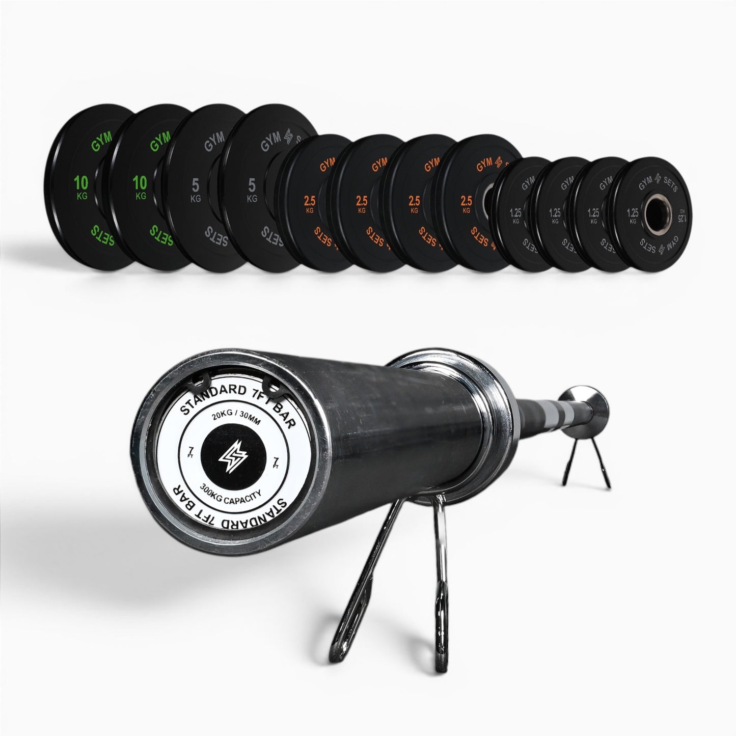 Olympic Coloured Bumper Weight Plates