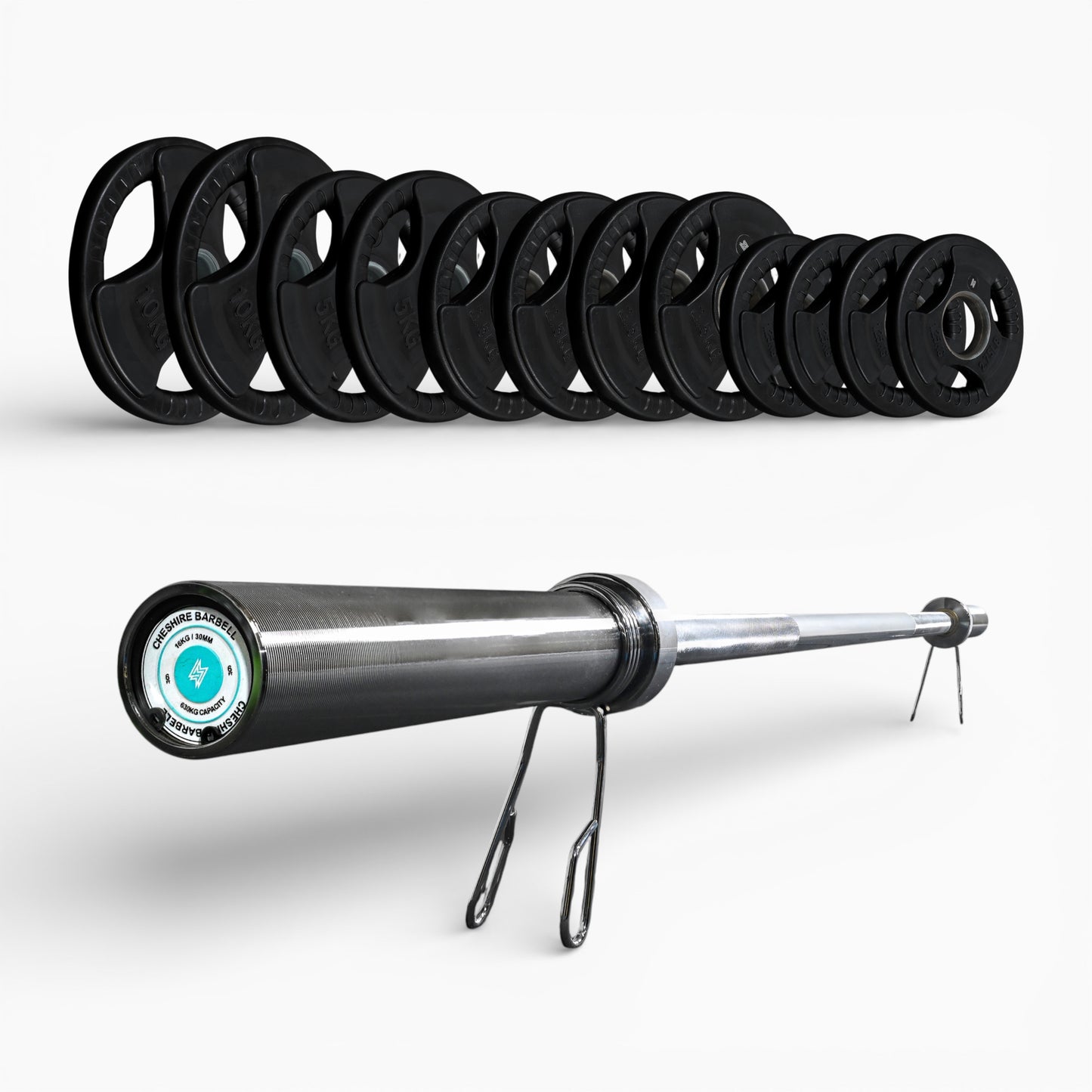 Tri-Grip Olympic Weight Plates