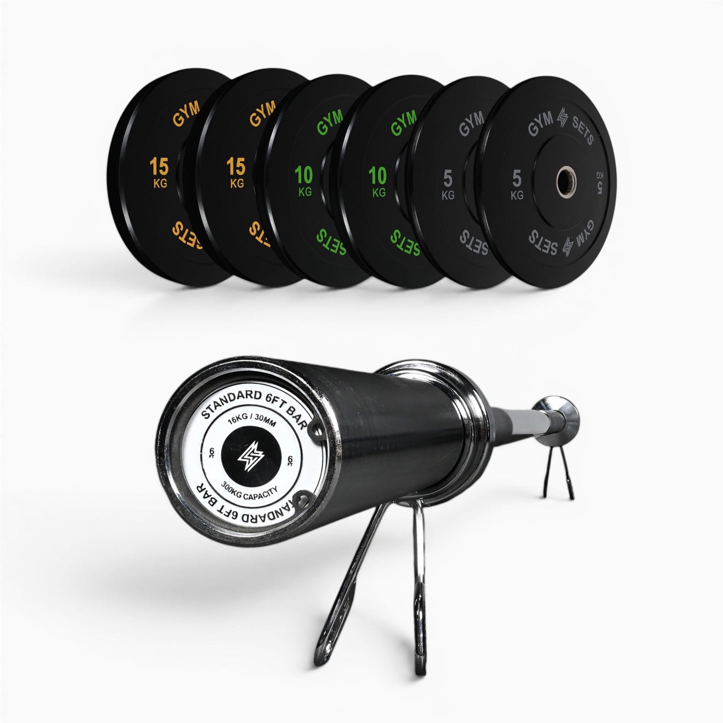 Olympic Coloured Bumper Weight Plates