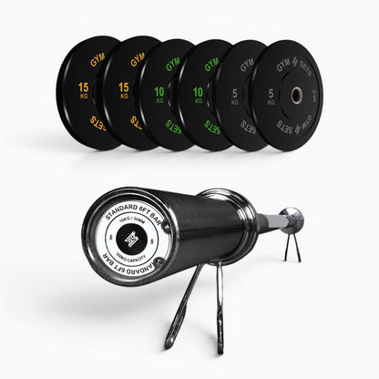 Olympic Coloured Bumper Weight Plates
