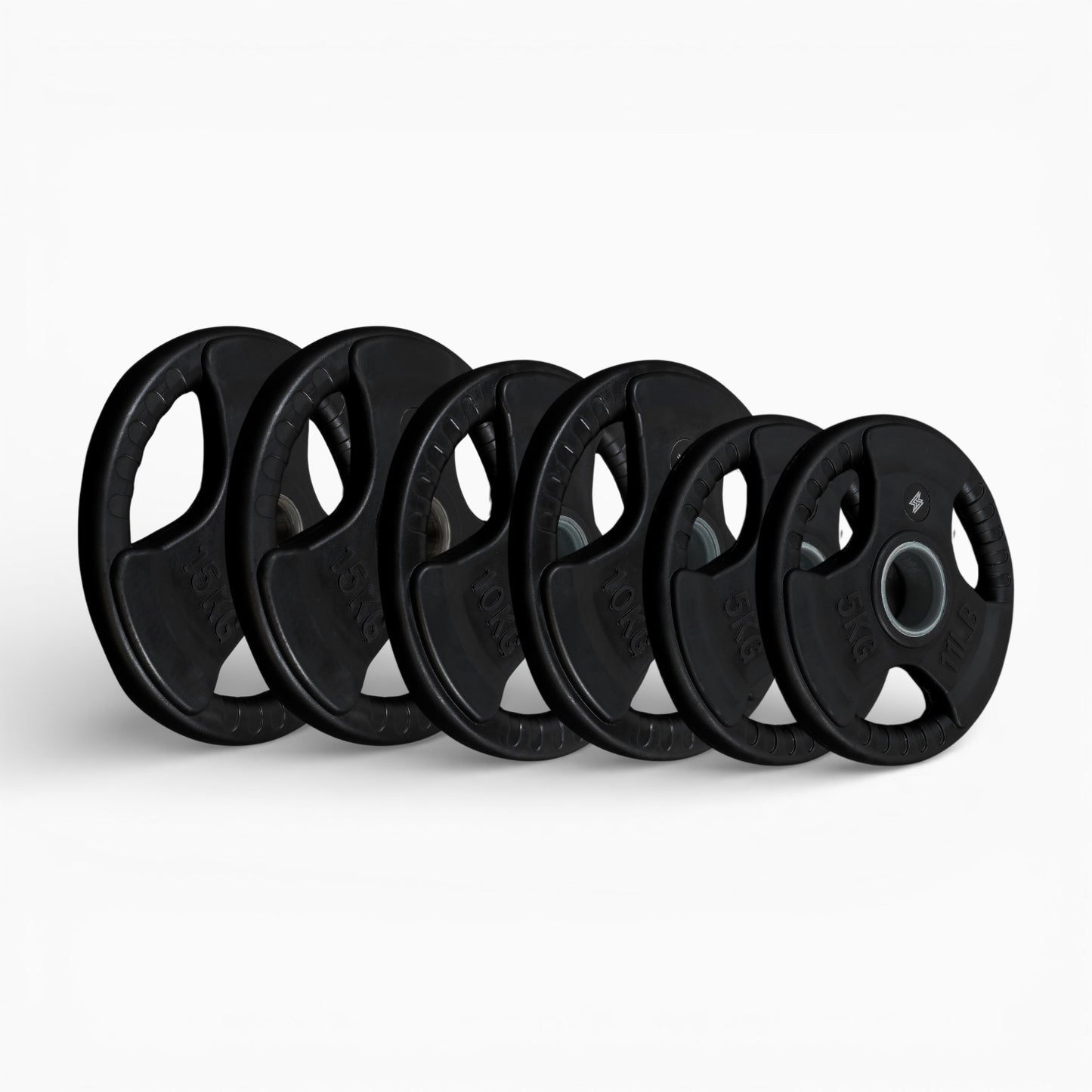 Tri-Grip Olympic Weight Plates