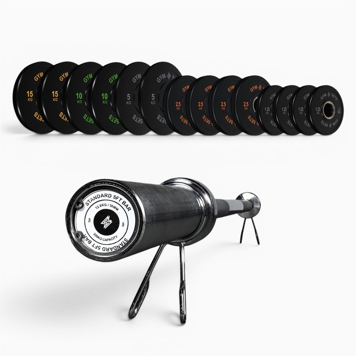 Olympic Coloured Bumper Weight Plates