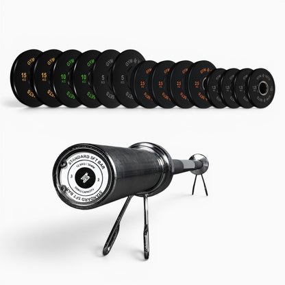 Olympic Coloured Bumper Weight Plates