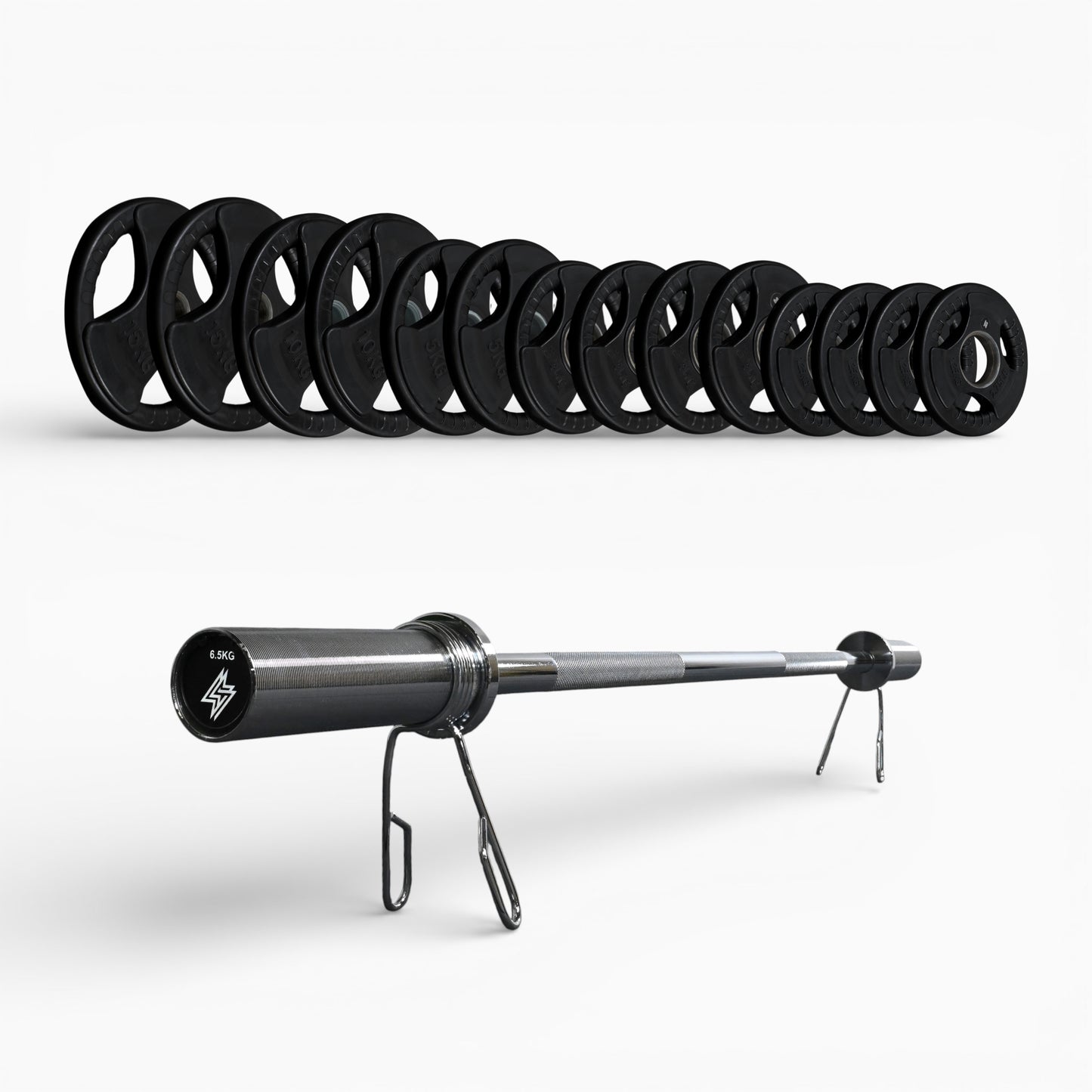 Tri-Grip Olympic Weight Plates