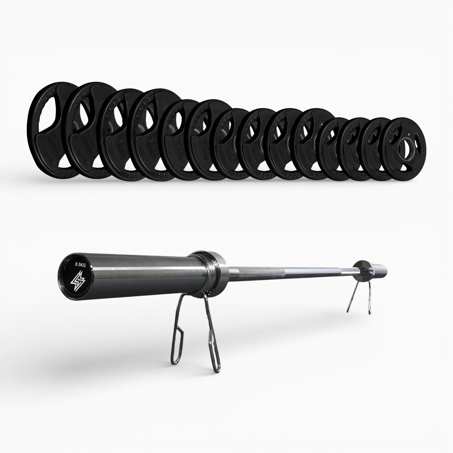 Tri-Grip Olympic Weight Plates