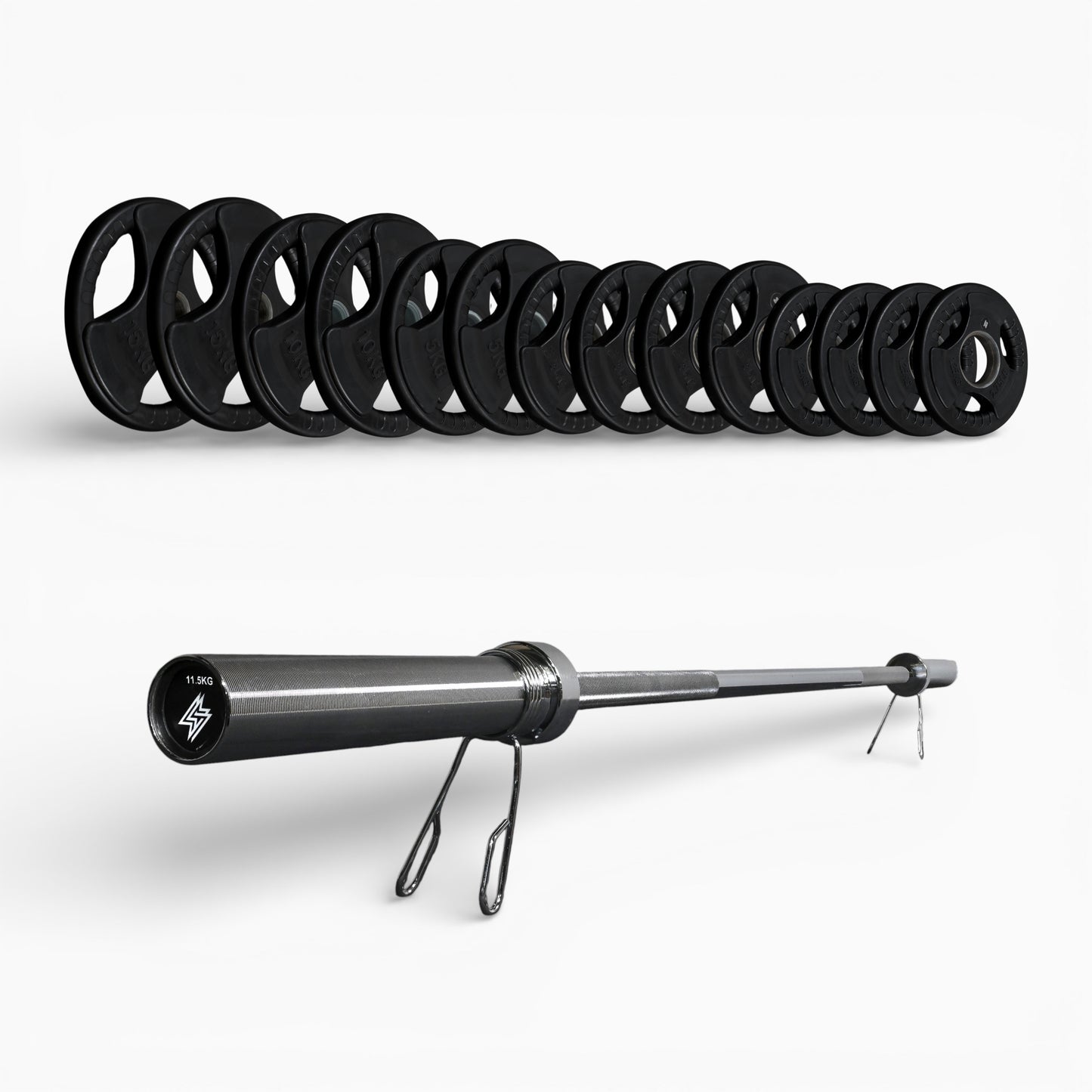 Tri-Grip Olympic Weight Plates