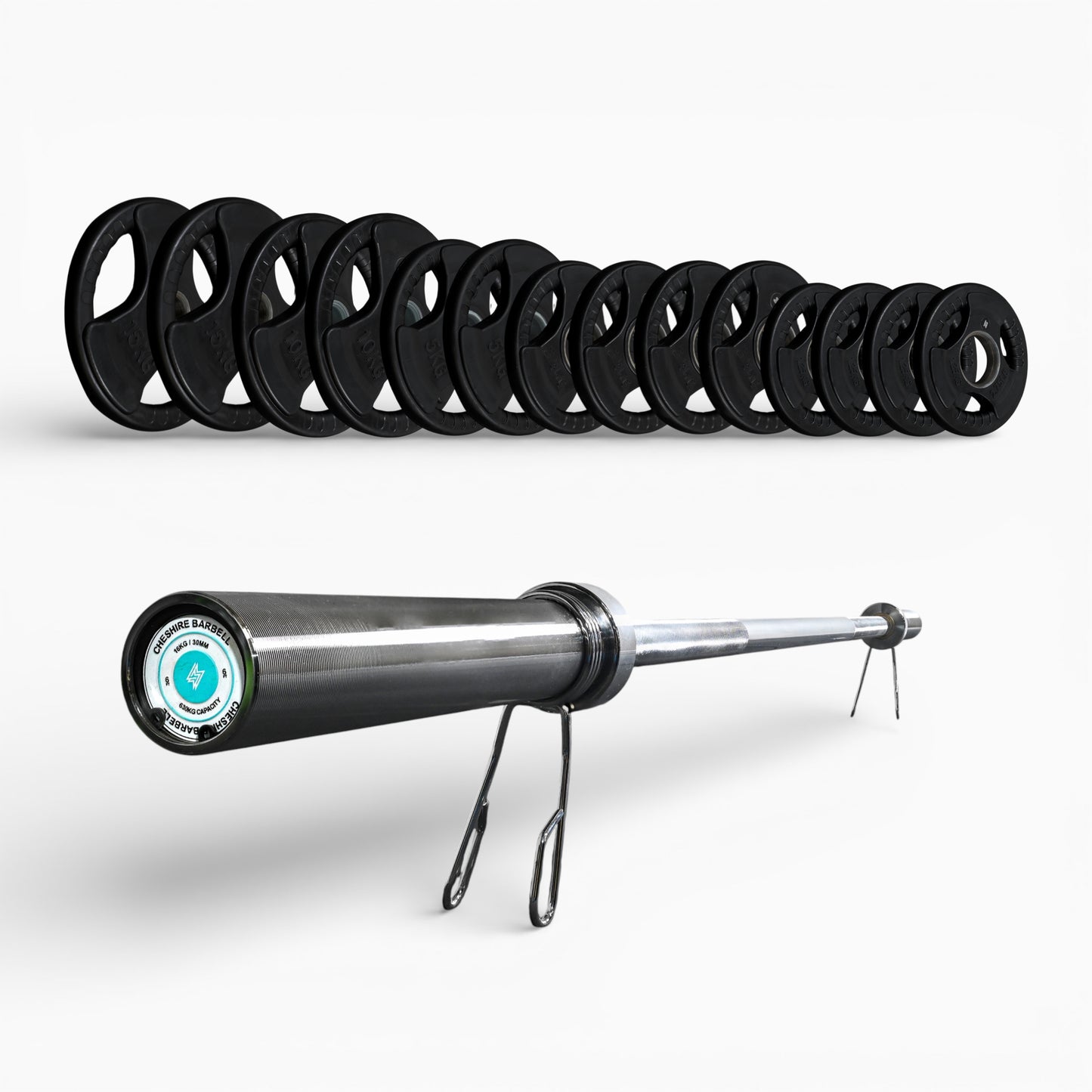 Tri-Grip Olympic Weight Plates