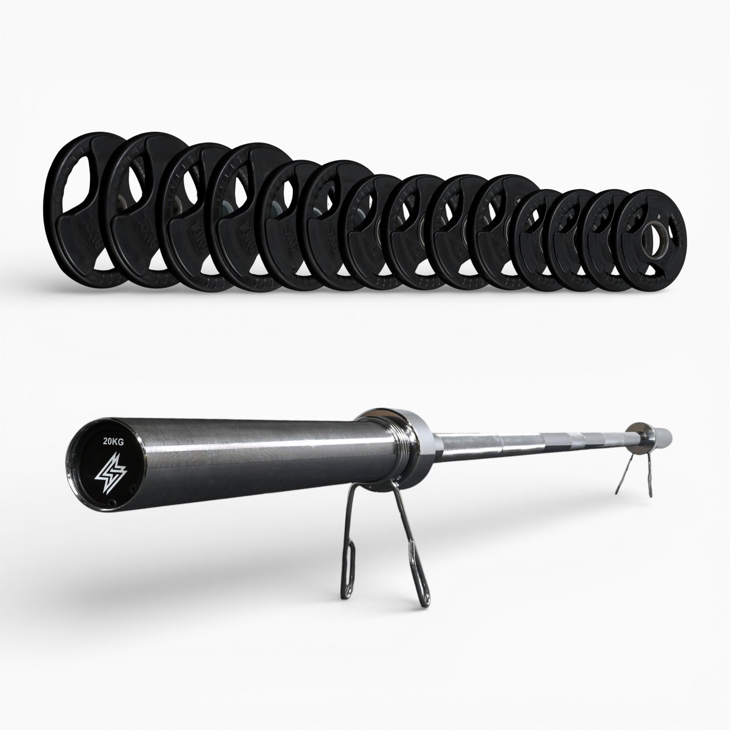 Tri-Grip Olympic Weight Plates