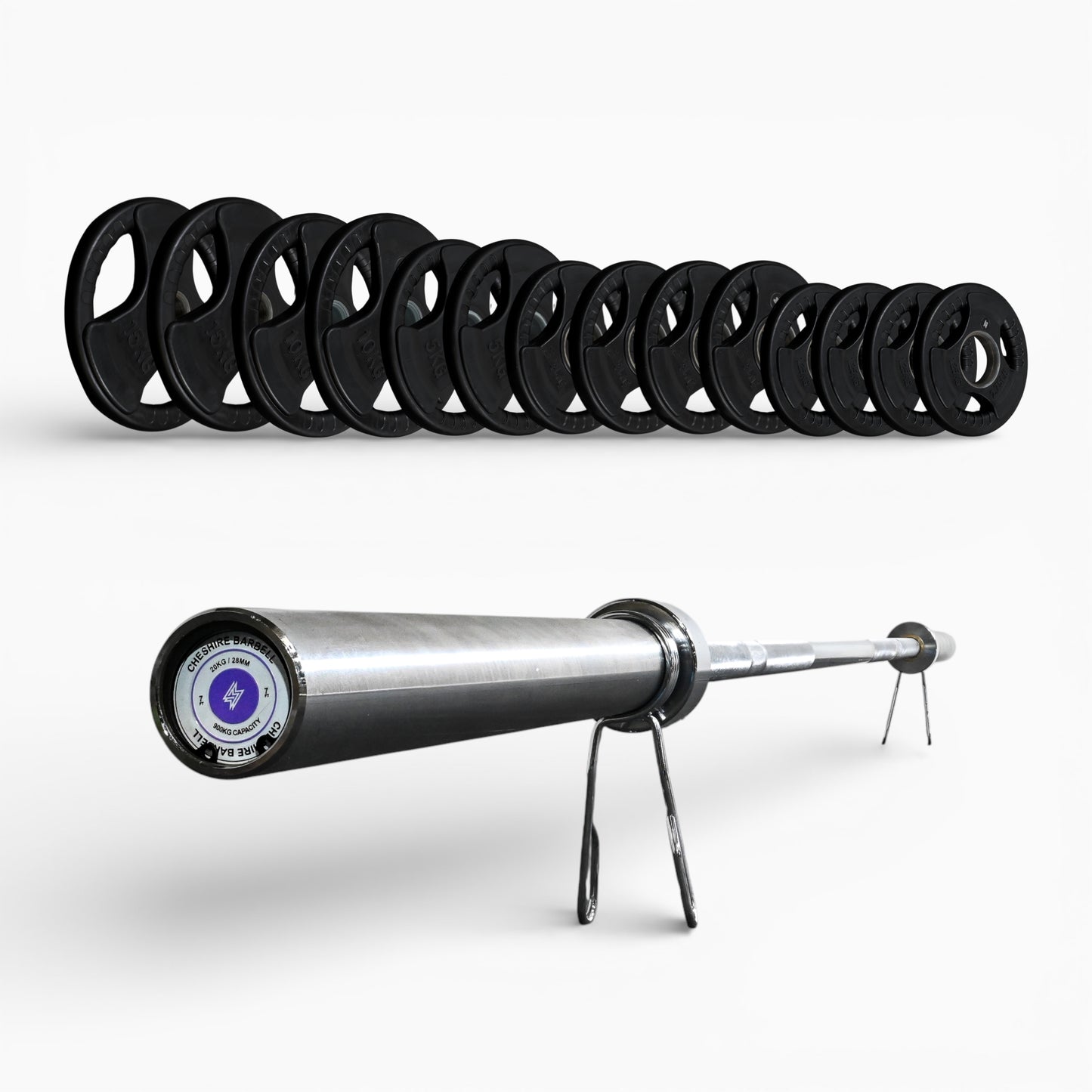 Tri-Grip Olympic Weight Plates