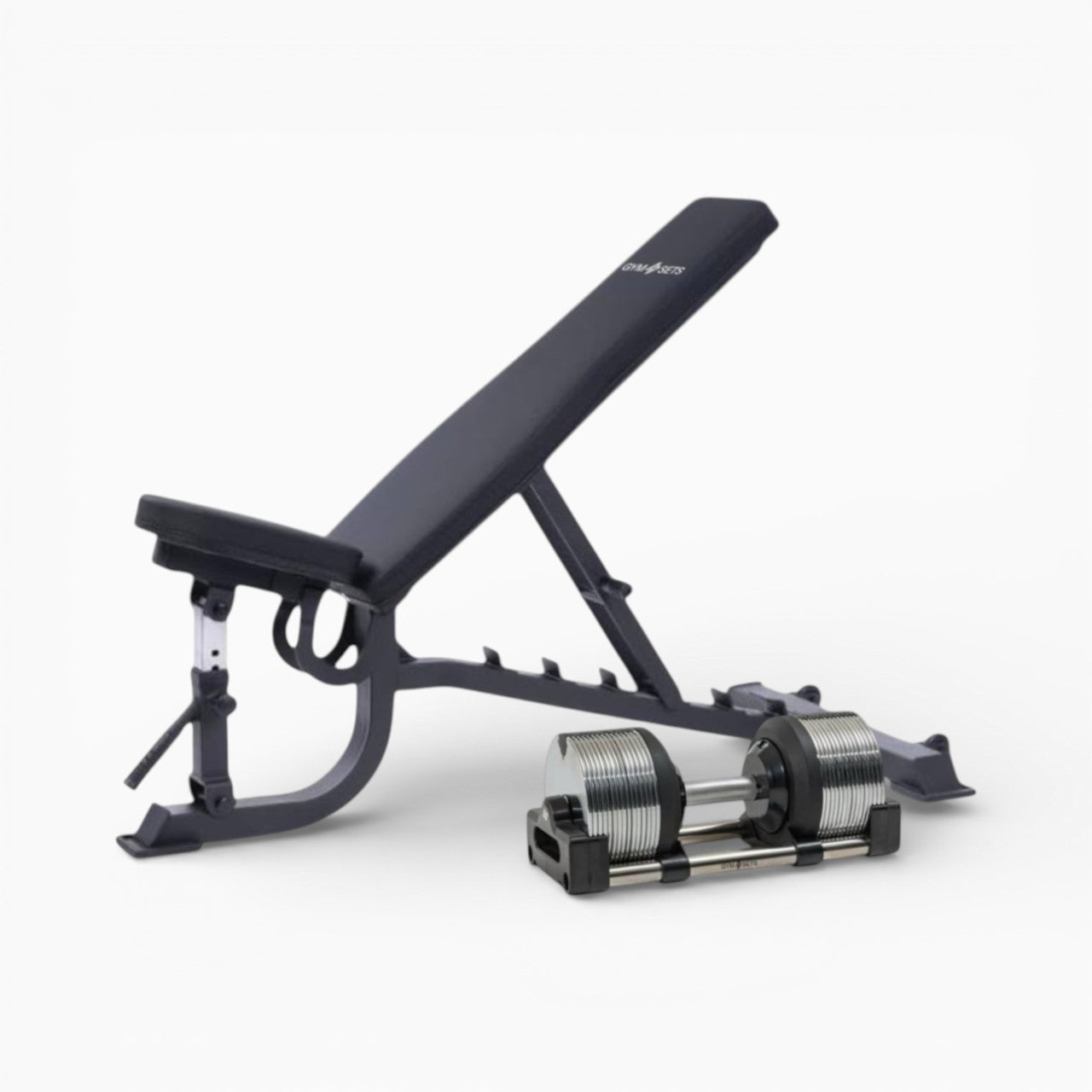 GymSets Round Adjustable Dumbbell (2.5-50kg)