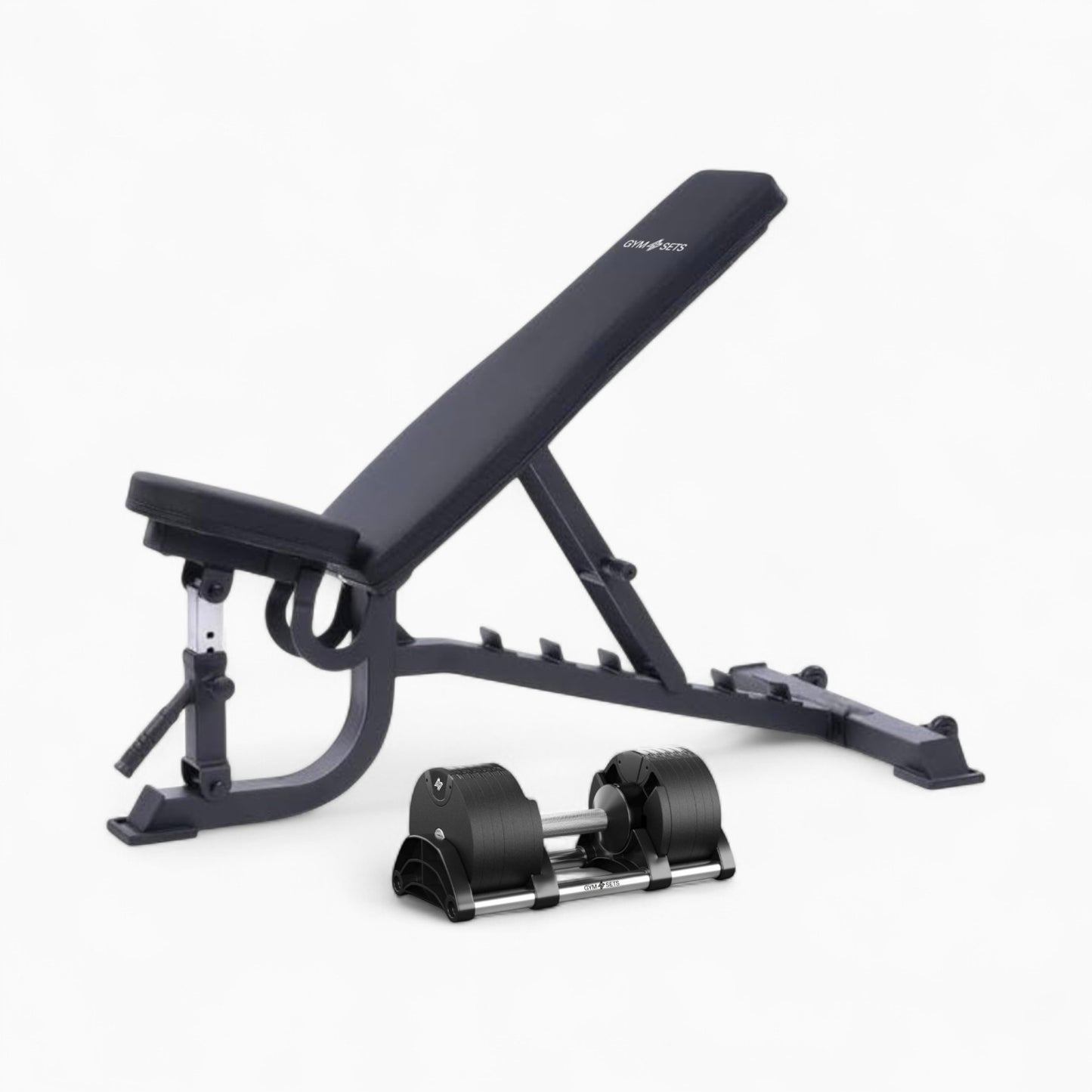 GymSets Round Adjustable Dumbbell (2.5-50kg)