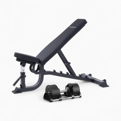 GymSets Round Adjustable Dumbbell (2.5-50kg)