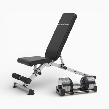 GymSets Round Adjustable Dumbbell (2.5-50kg)