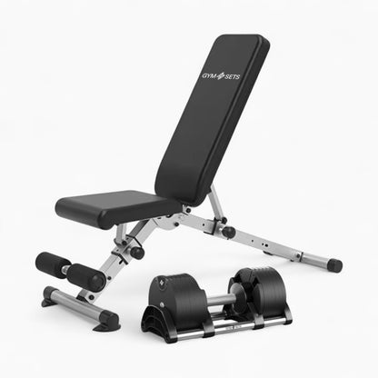 GymSets Round Adjustable Dumbbell (2.5-50kg)