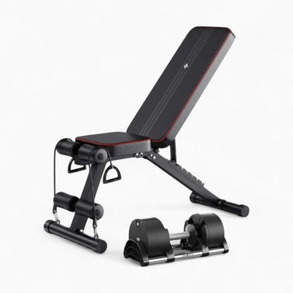 GymSets Round Adjustable Dumbbell (2.5-50kg)