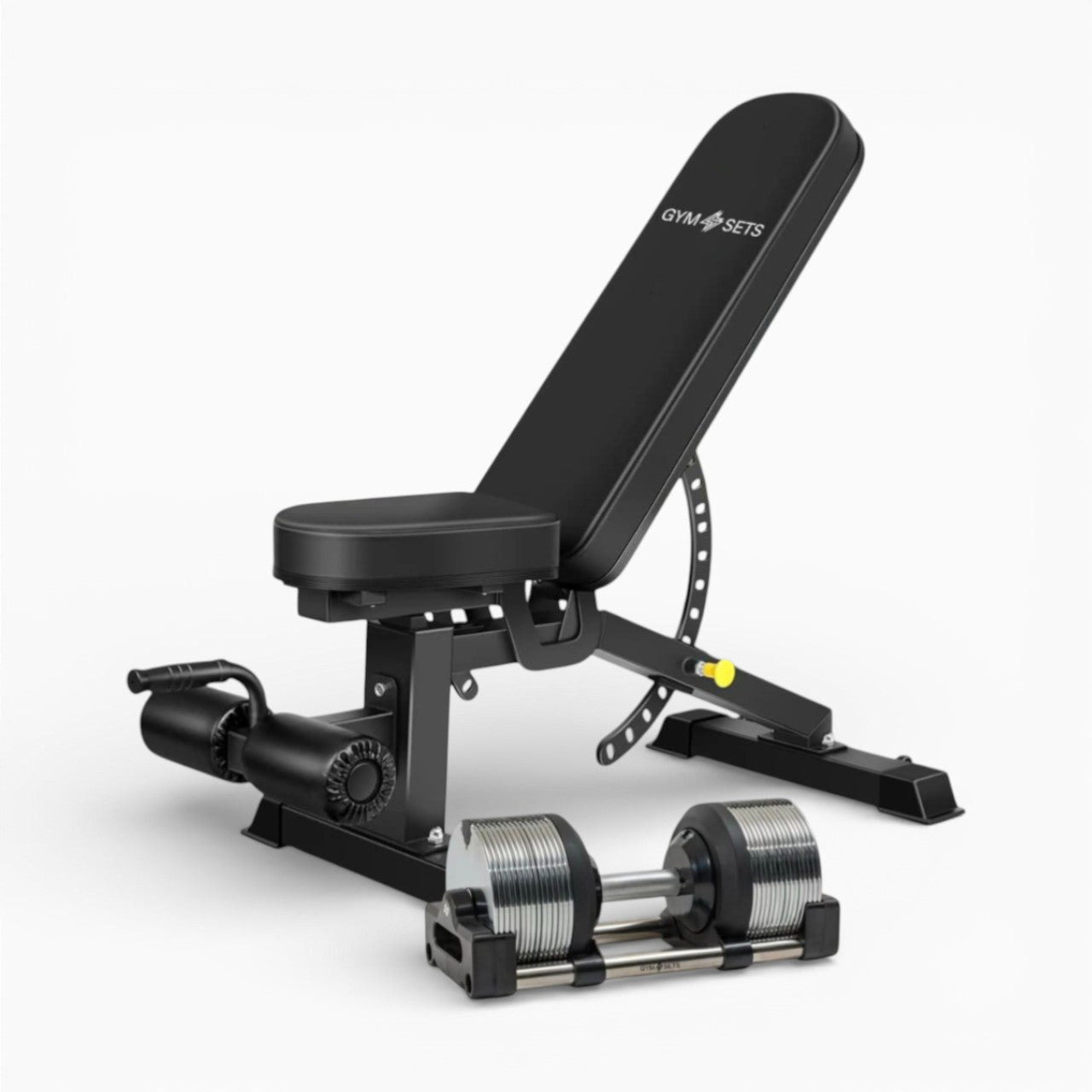 GymSets Round Adjustable Dumbbell (2.5-50kg)