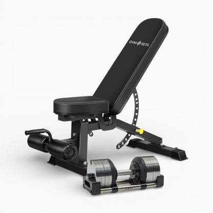 GymSets Round Adjustable Dumbbell (2.5-50kg)